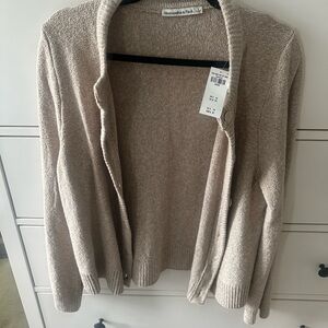 Abercrombie & Fitch Women's Beige Cardigan